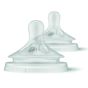 Philips Avent 2 Tetinas Natural Response T4 - flujo rápido, 3m+